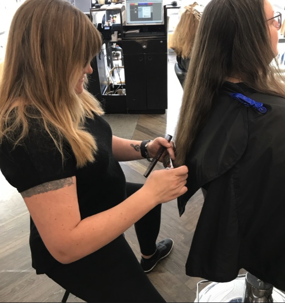 Dimensional color and soft waves styled by Annah Davis