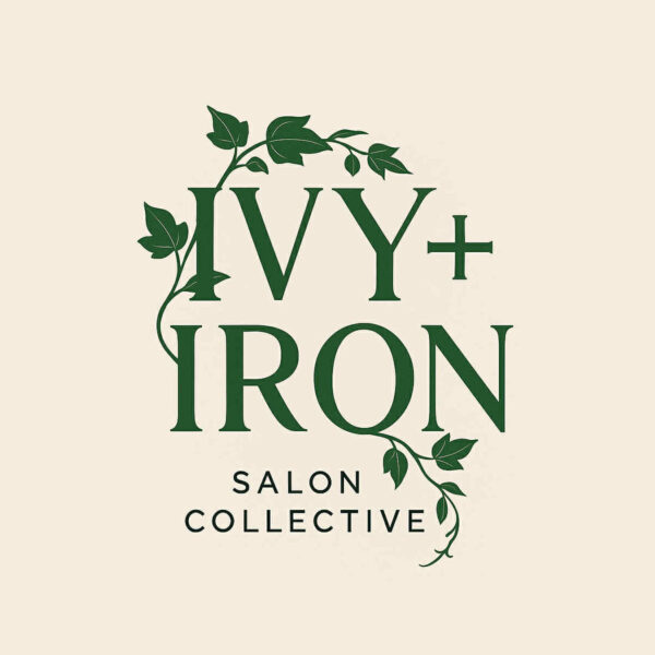 Ivy + Iron Salon Collective logo